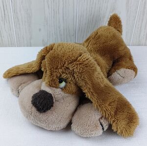 Russ Berrie Long Eared Brown Dog Plush Stuffed Animal Toy Vintage Samuel 13"